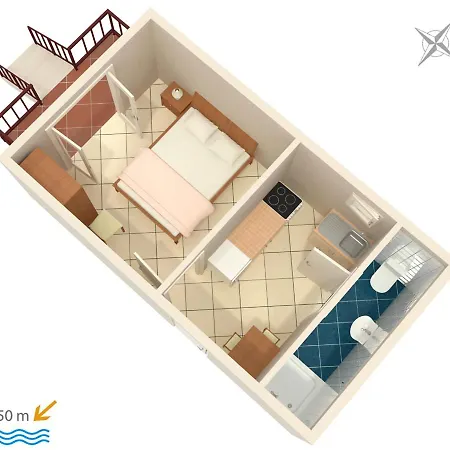 With Parking Space Biograd Na Moru, Biograd - 4303 Appartement *